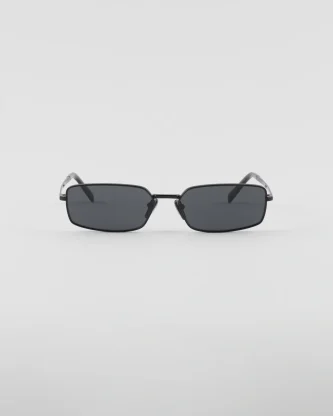 Prada Sunglasses – Sleek Black Rectangle 1